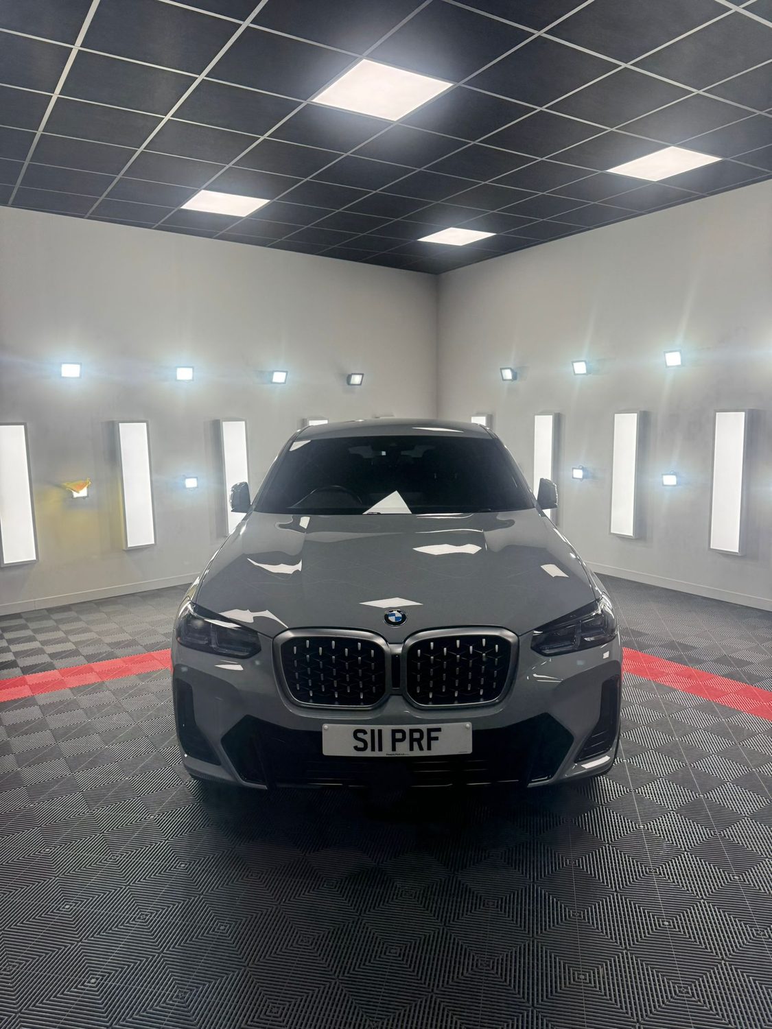 Black BMW M Sport with a showroom finish