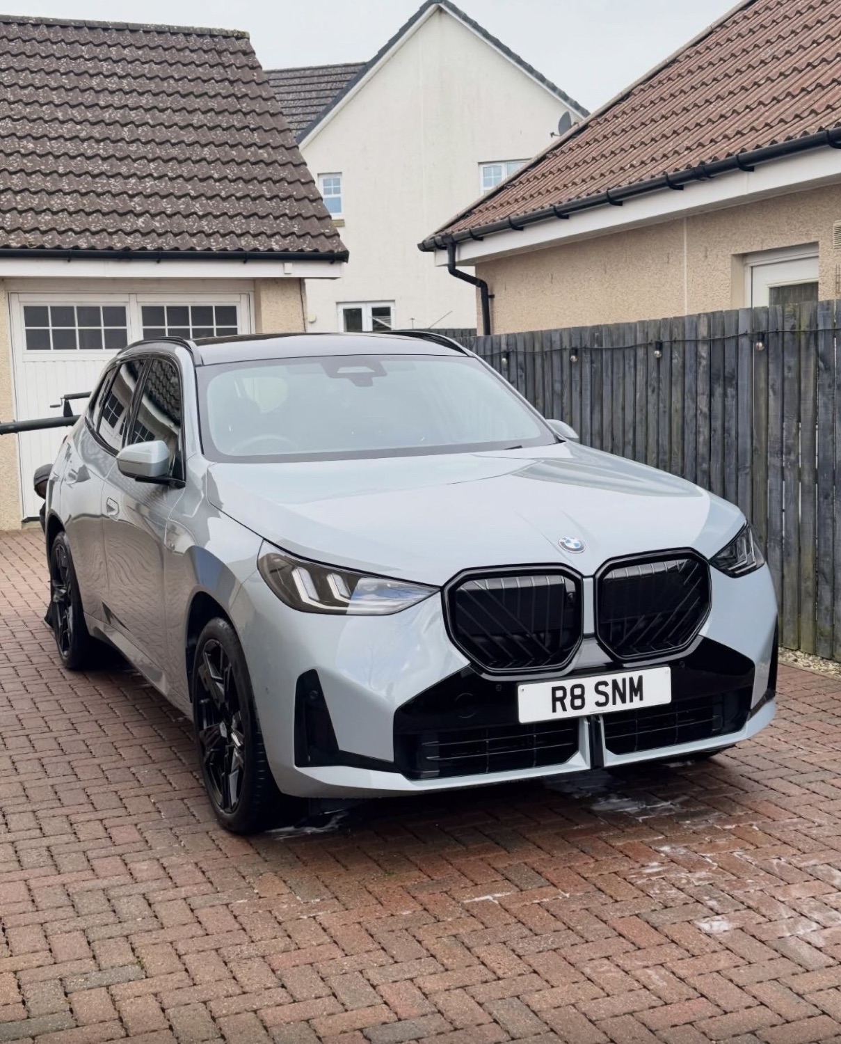 Grey BMW X3 M Sport after a wash, wax and protect detail
