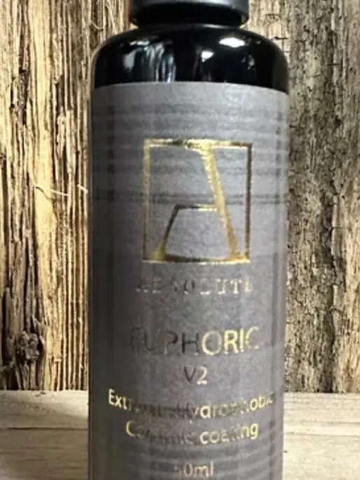Absolute Euphoric V2 extreme hydrophobic ceramic coating bottle