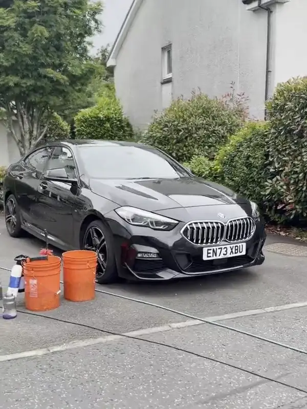 Interior deep clean with steam and foam